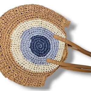 Straw handbag